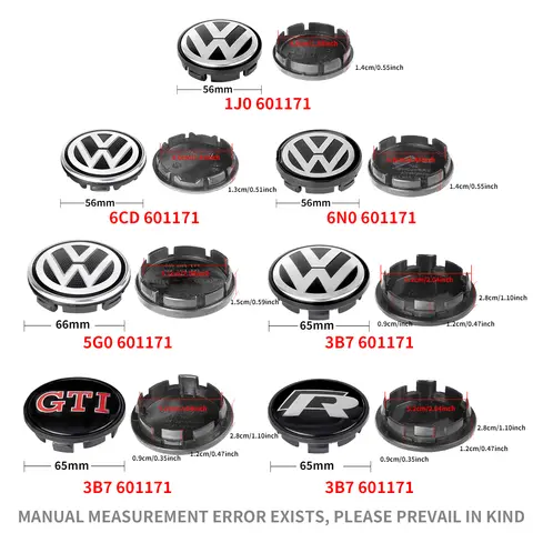 4pcs 56/65/66mm Car Wheel Center Cap Hubs Covers Huncaps Accessory