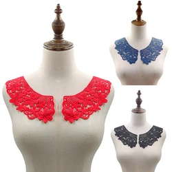 High Quality Fake Collar Dress Sewing Supplies Craft Collarband Breathable Scarf Around Neck Flower Sweet Hollow False Collar