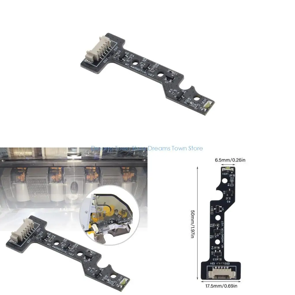 مستشعرات HX6A مدخل التغذية المضمنة لوحة دارات مطبوعة تكتشف تشوهات الفتيل سهلة التركيب لطابعات P1 AMSUnits #1