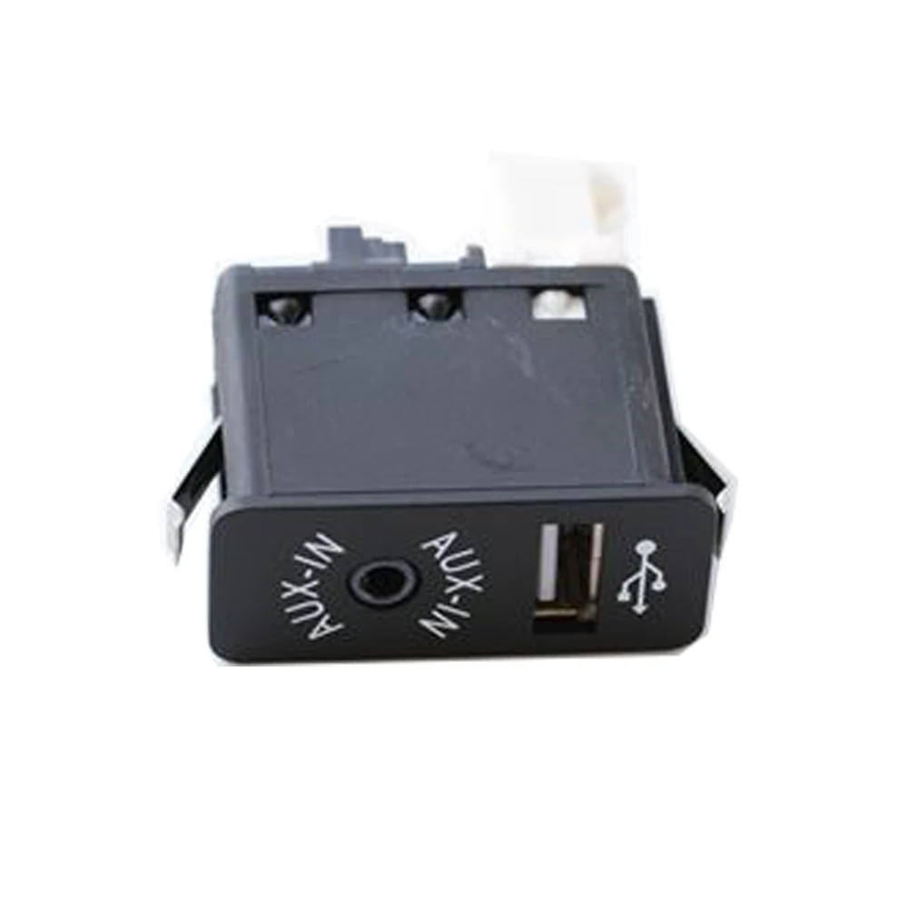 For BMW 1 3 5 Series For MINI E60 E61 E81 E87 E90 E91 R55 R57 Car USB AUX Input Socket  USB AUX In Socket Port Plug 84109237653