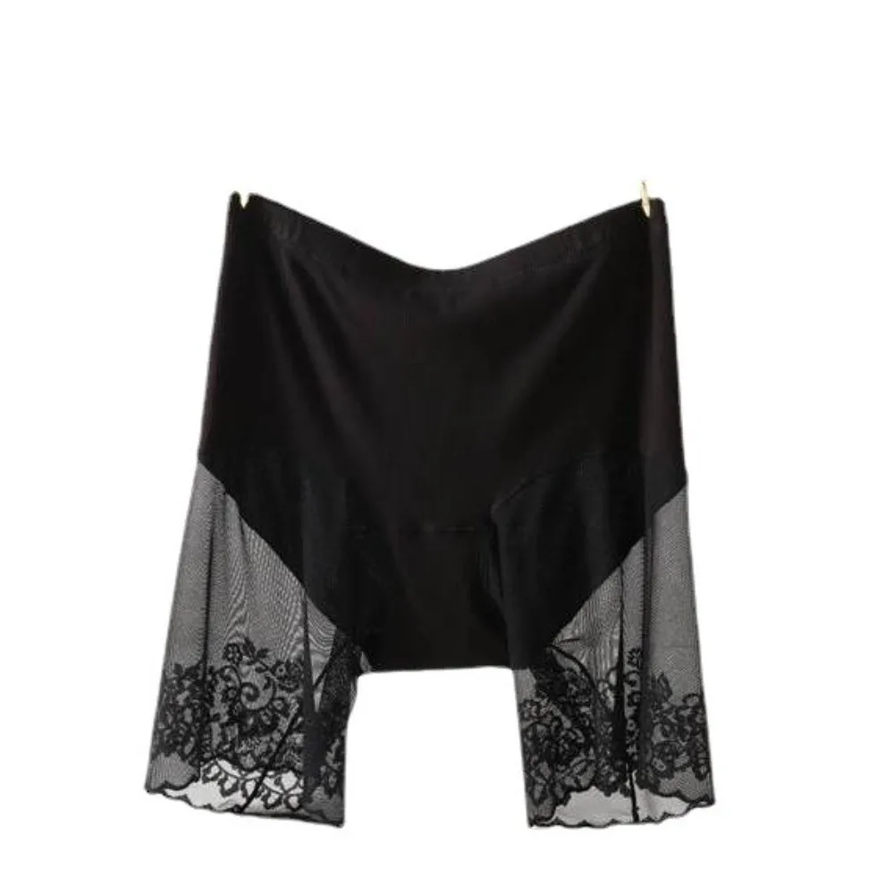 New Thin Safety Shorts Lace Trim Anti Friction Seamless Shorts Seamless High-stretch Briefs Women's Underwear