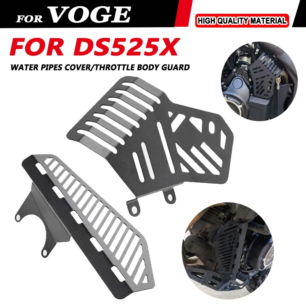 

For VOGE 525DSX DS525X DSX DS 525 X DS525 2023 2024 2025 Motorcycle Accessories Water Pipes Cover Throttle Body Protector Guard