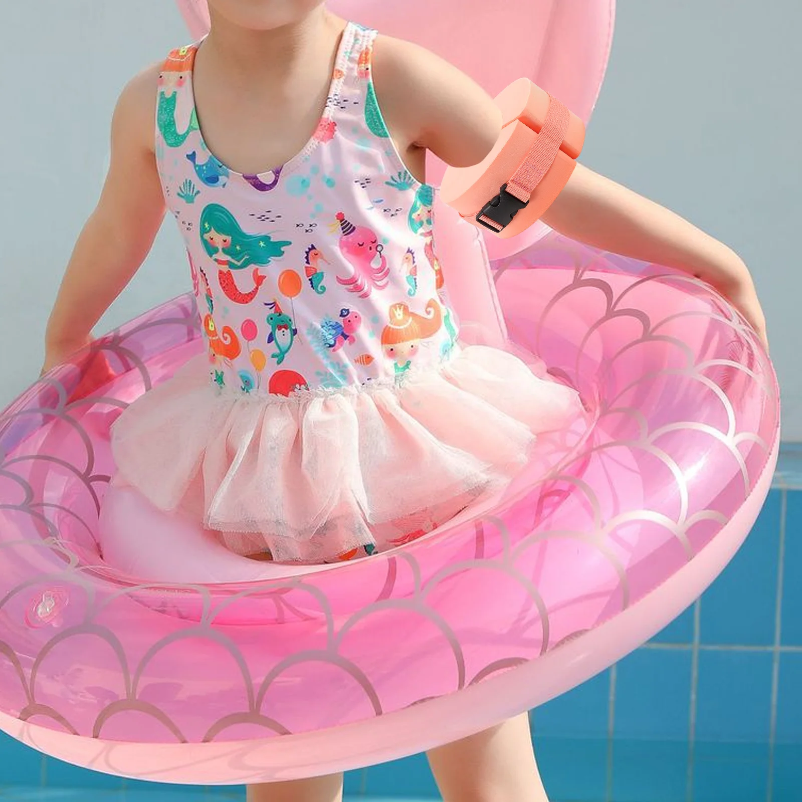 1 paire de flotteurs de bras de natation pour enfants, flotteurs de sécurité au Design confortable, idéaux pour apprendre à nager en piscine ou en plage