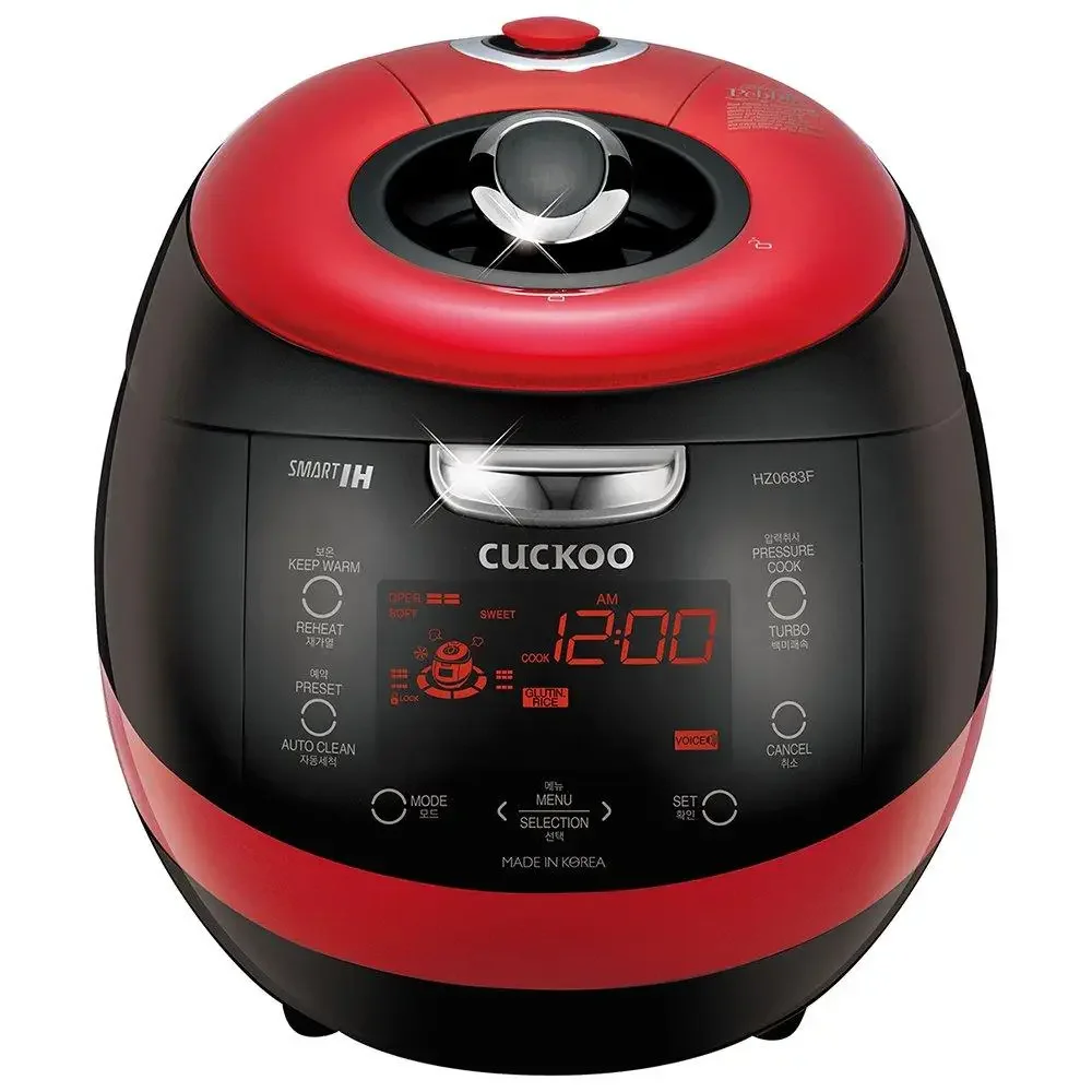 جهاز طهي الأرز بالضغط للتدفئة التعريفي سعة 6 أكواب 13 خيارًا للقائمة دليل صوتي ذكي للتنظيف التلقائي وعاء داخلي من الفولاذ المقاوم للصدأ