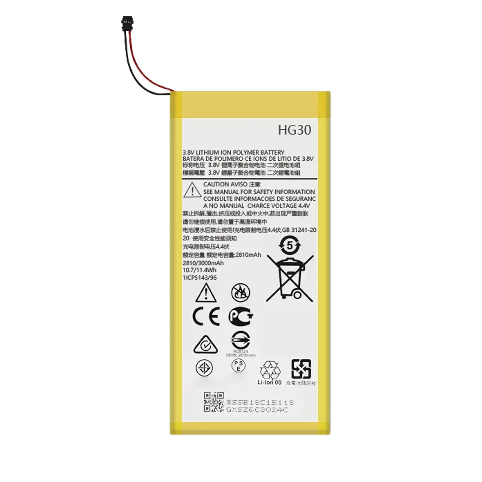 HG30 Battery For Motorola Moto G6 XT1925-6 Battery Replacement Repair Part Original Capacity Mobile Phone Batteries Bateria