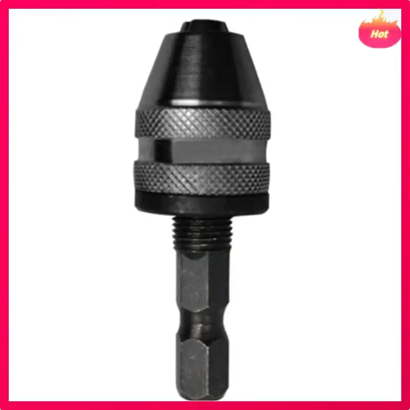 عرافة تشاك مفك البراغي بدون مفتاح شنيور يعمل بالبطارية محول المحرك الكهربائي المشبك تشاك تركيبات عرافة 0.5-3.6 مللي متر