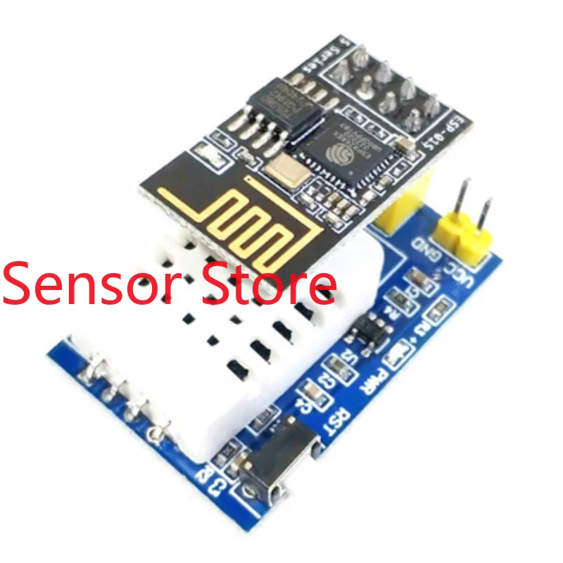 5PCS ESP8266 ESP-01S WIFI Interface AM2302 DHT22 Wireless Temperature And Humidity Sensor Module