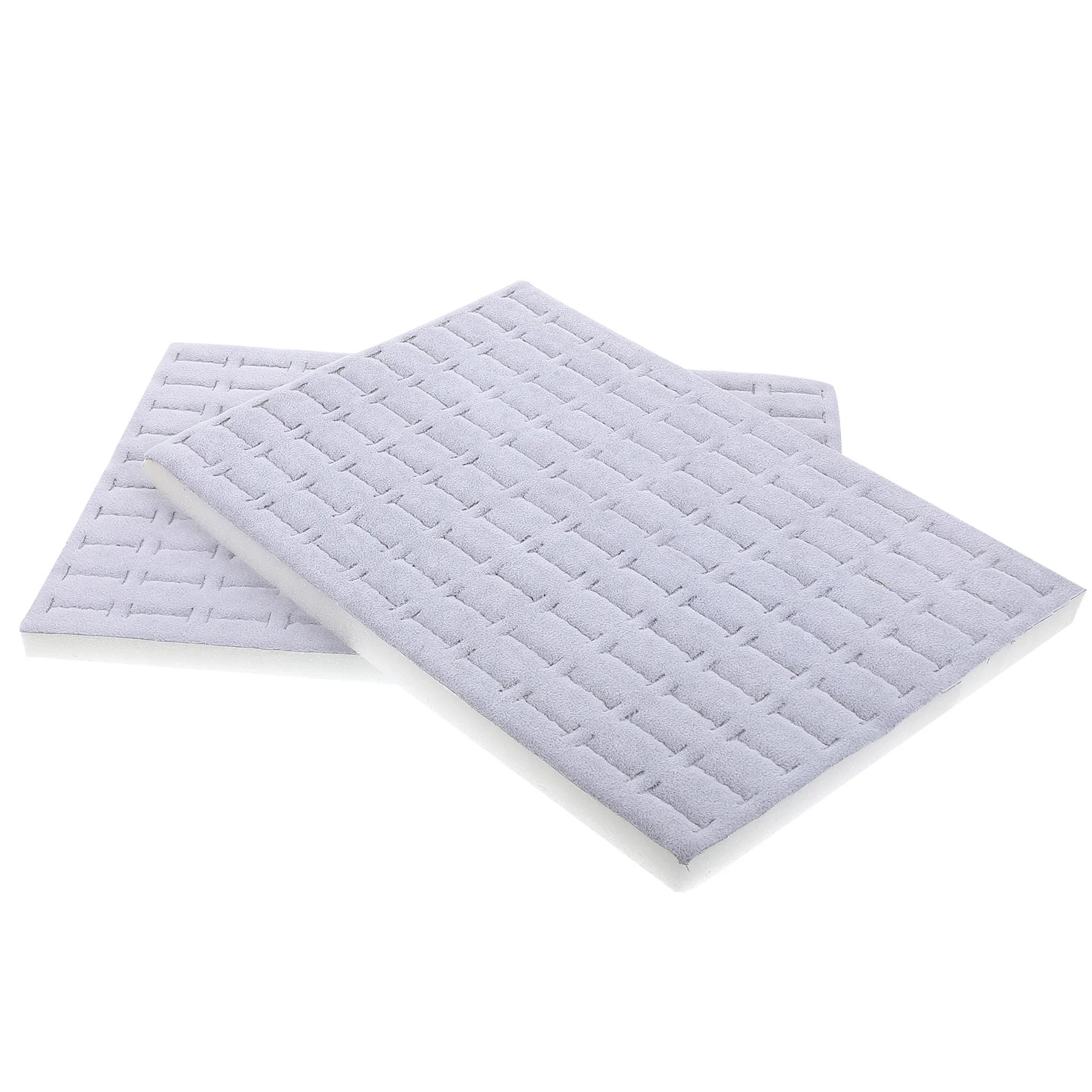 2 قطعة خواتم الإسفنج حامل إدراج Diy بها بنفسك علبة مجوهرات إدراج لخواتم تخزين عرض المنظم مقاومة للخدش قوي