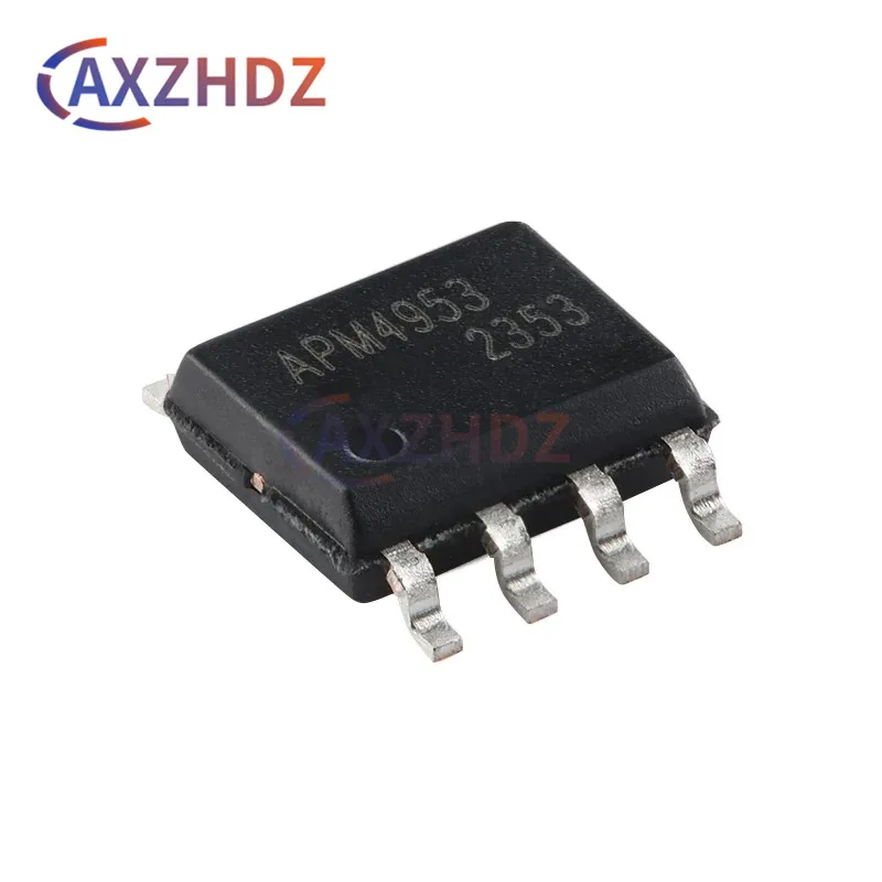 20PCS 4953 SOP-8 SMD AP4953 WSP4953 NCE4953 CJQ4953 SI4953DY-T1-E3 APM4953KC-TRG 30V 5.1A 2.5W Dual P-Channel (D-S) MOSFET IC