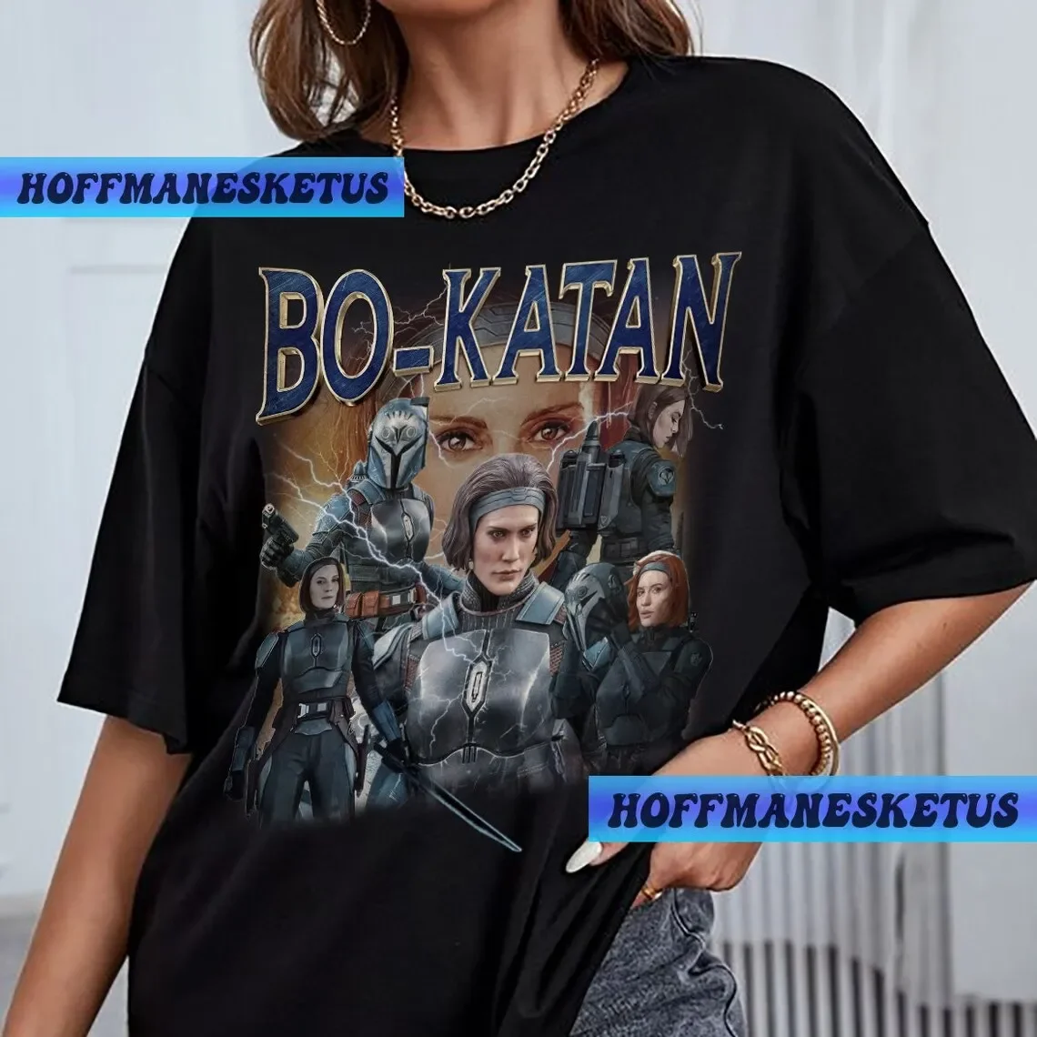 

Bo-Katan Vintage Booottleg Shirt Retro 90s Graphic Tee Gift for Fan