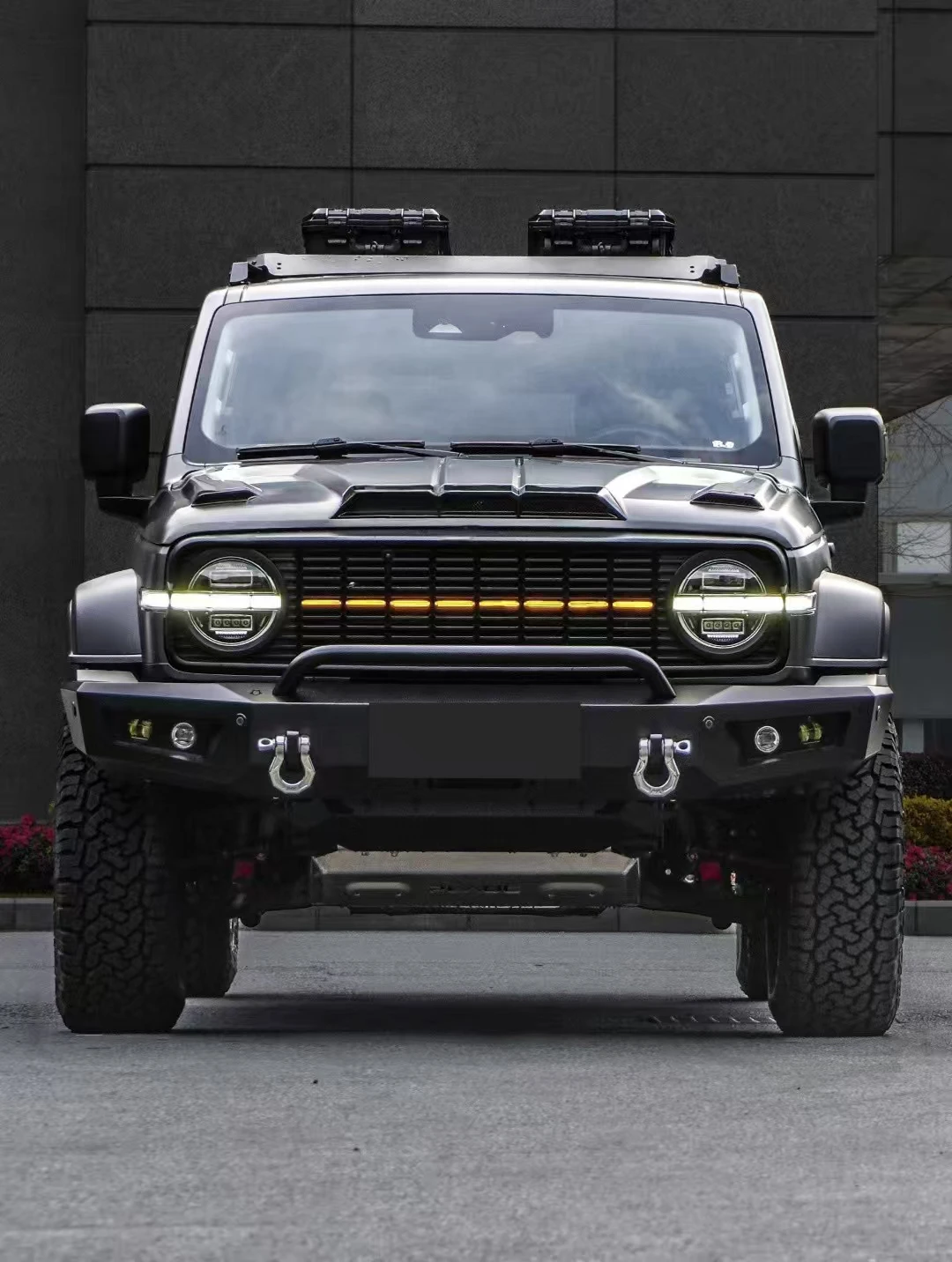 탱크 300 프론트 범퍼는 라이트, 가드 플레이트, 윈 - Winch Bumper Mount Plate 리뷰 및 가격