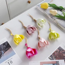 Handmade Porcelain Magnolia Flower Table Display Home Decor Accessory
