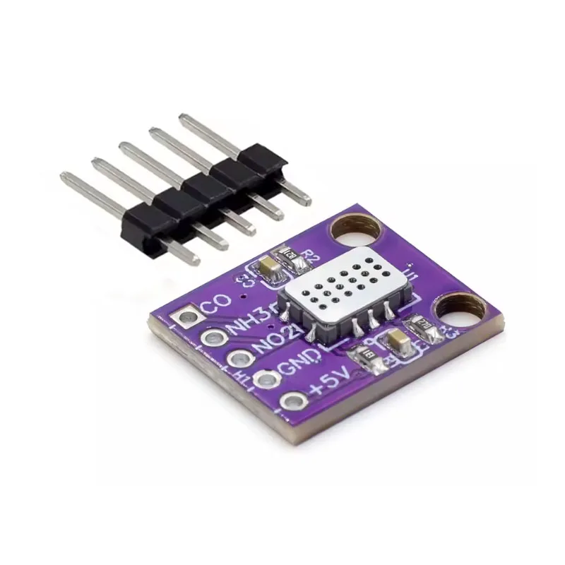 MCU-MICS-6814 Qualità dell'aria CO VOC NH3 Sensore di gas di ossido di azoto CO VOC NH3 Sensore di gas composto di ossido di azoto