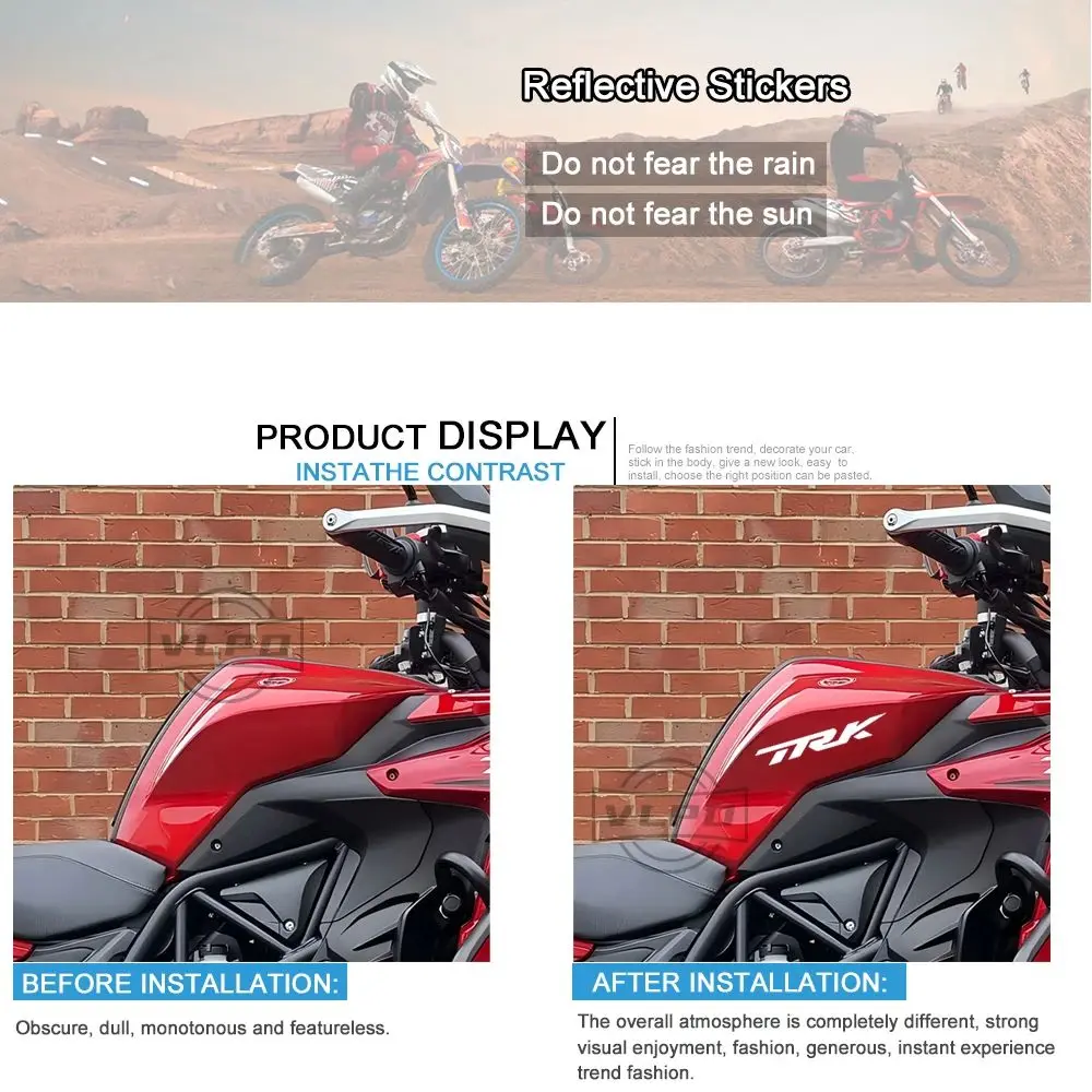 For Benelli TRK 502X 502 702 702X Accessories TRK502 TRK702 X TRK502X TRK702X Motorcycle Stickers Waterproof Decal