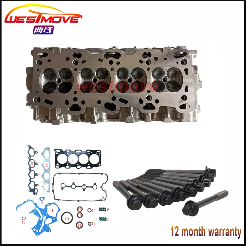 G4JS Engine complete cylinder head gasket bolt for Hyundai Santa Fe Sonata Kia Optima 2.4L 2.4 L 16V 22100-38410 2210038410