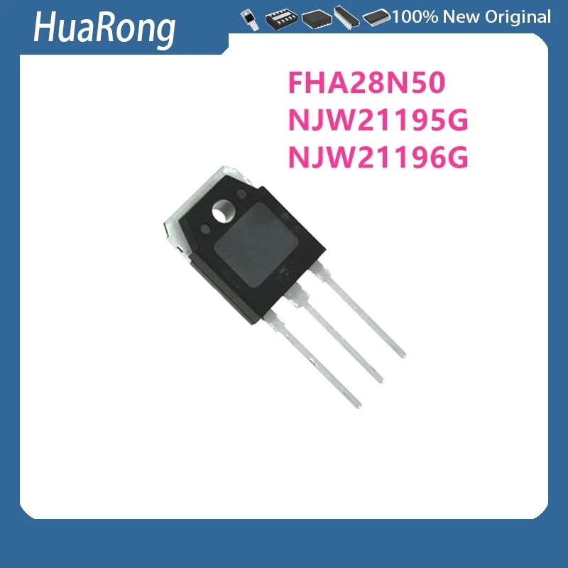 10Pcs/Lot FHA28N50 NJW21196G NJW21195G NJW21196 NJW21195 TO-3P