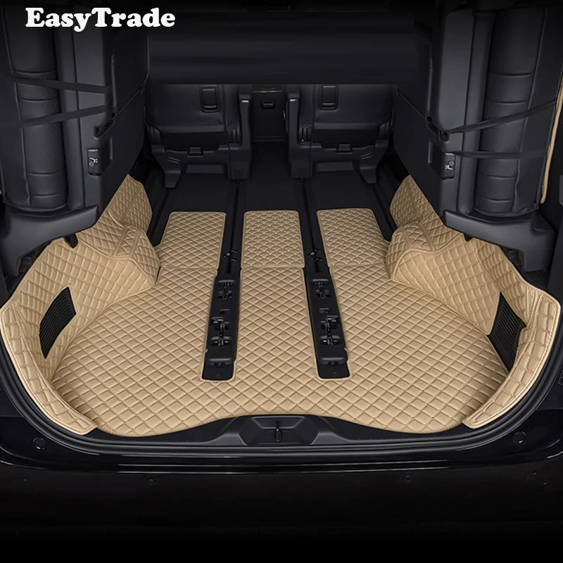 For Alphard 40 Series 2024 Interior Accessories Car Trunk Mats Cargo Liner Rear Tailbox Anti-dirty Protection Cover Pad