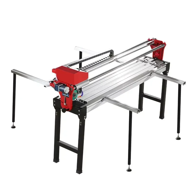 Automatic 2500mm Tile Cutter with 45 Degree Miter Cut Guide Aluminum Body for 35mm Thick Porcelain and Stone