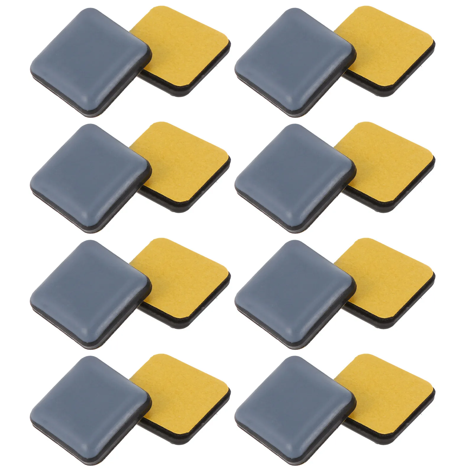 16Pcs Furniture Glide Pads Self-Adhesive Floor Protector for Hardwood Vinyl Cement Floors Noise-Proof Scratch-Resistant Chair