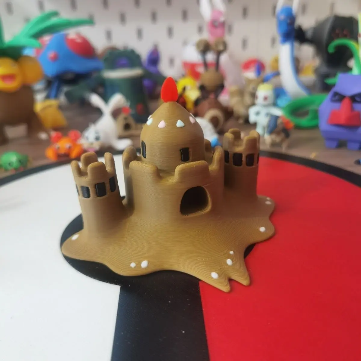 Sandygast Palossand Scale World 1:20 애니메이션 피규어 모델 동상 컬렉션 데스크탑 장식 장식품 팬들을위한 장난감