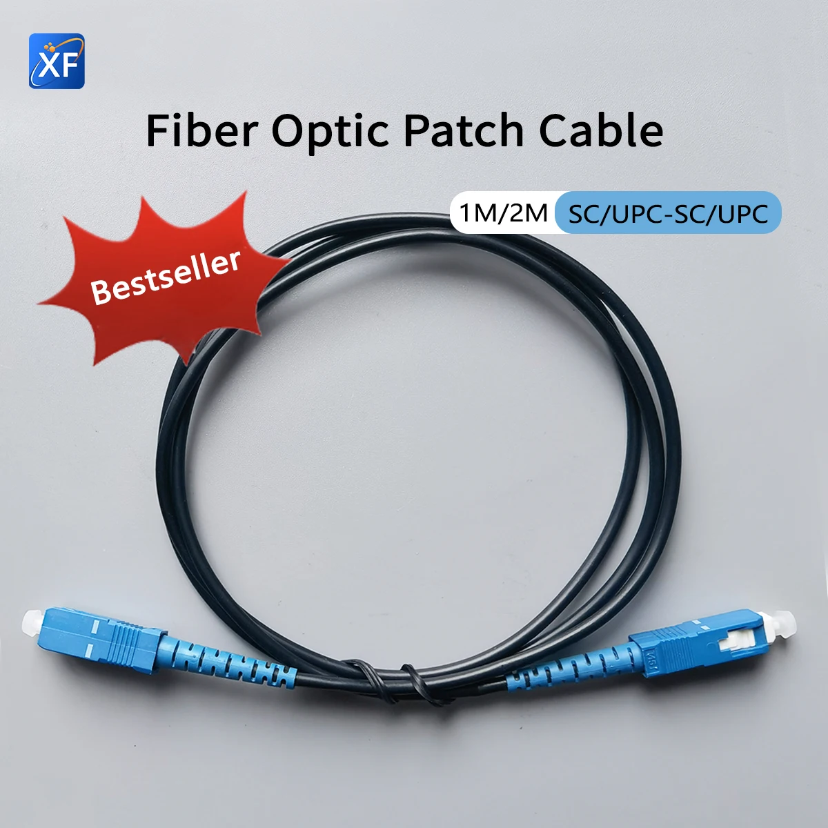 

Fiber Patch Cord 1m/2m Fibra Optica FTTH SC/UPC-SC/UPC Single Mode Cable Fibre Optique Extension Cable Support Wholesale