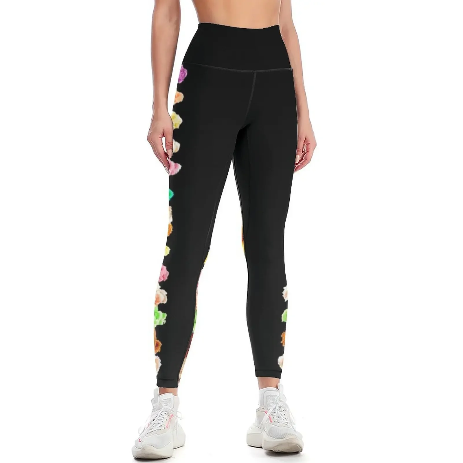 

Ice Cream Pile Leggings active wear sport pants legging pants raises butt Fitness clothing Womens Leggings