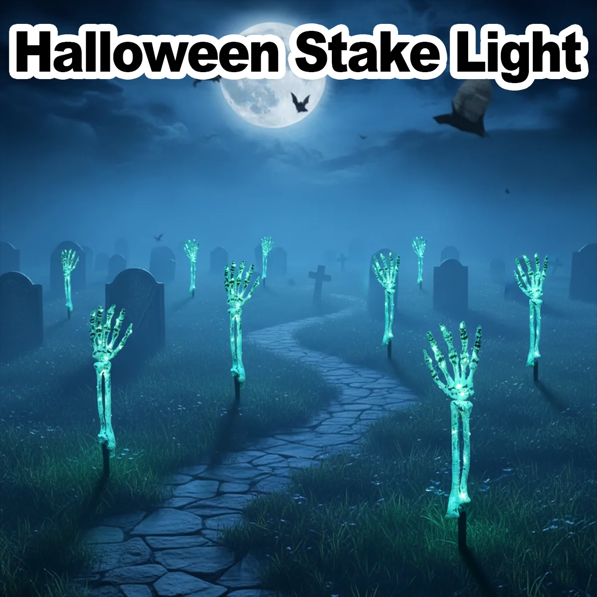 

Солнечный призрак, ручной садовый декор, декоративная атмосфера, лампа, дорожка для дворовых ламп, уличная дорожка на Хэллоуин