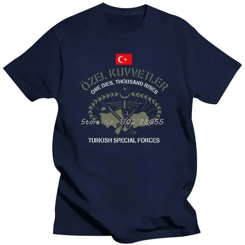 New Short Sleeve Men Turkish Special Forces Ozel Kuvvetler Ma roon Berets Bordo Bereliler T Shirt Cotton Tee Harajuku Streetwear