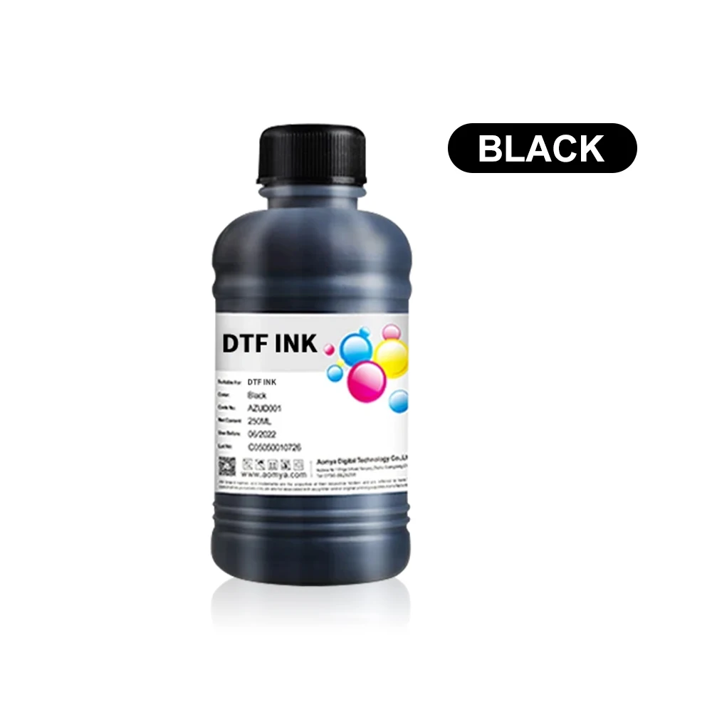 6PCS*250ML DTF ink kit for direct transfer film/PET film DTF ink for Epson L1800 L800 L805 DX5 DX7 I3200 Printhead /DTF printer