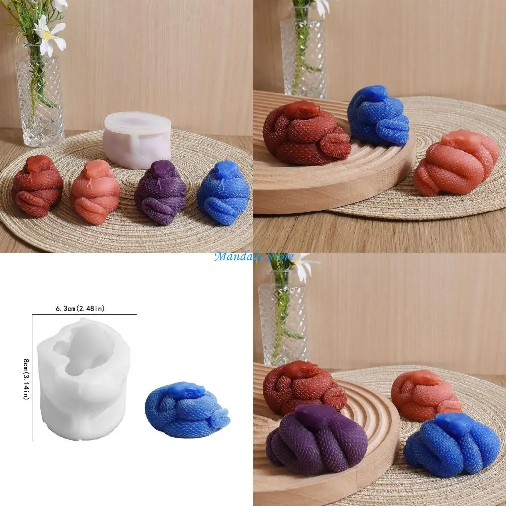 U2JC Easy To Use Snake Silicone Mould For Quick Making