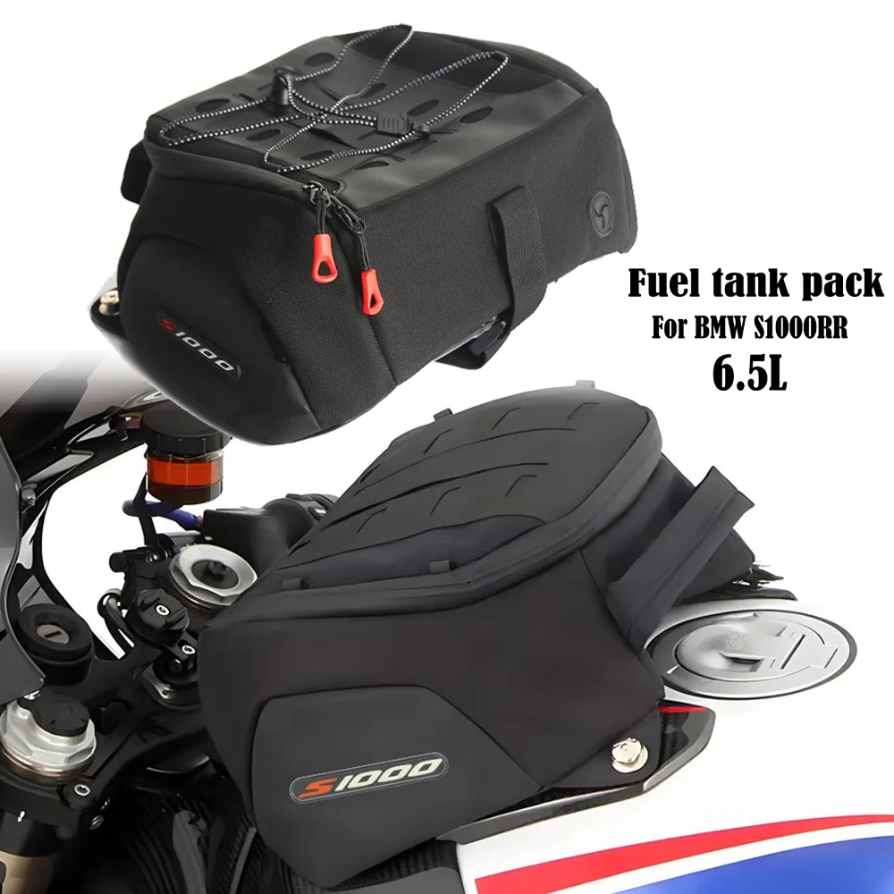 

For BMW S1000RR S 1000RR S 1000 RR Motorcycle 6.5L Tank Bag Luggage Waterproof Backpack Quick Lock Kit