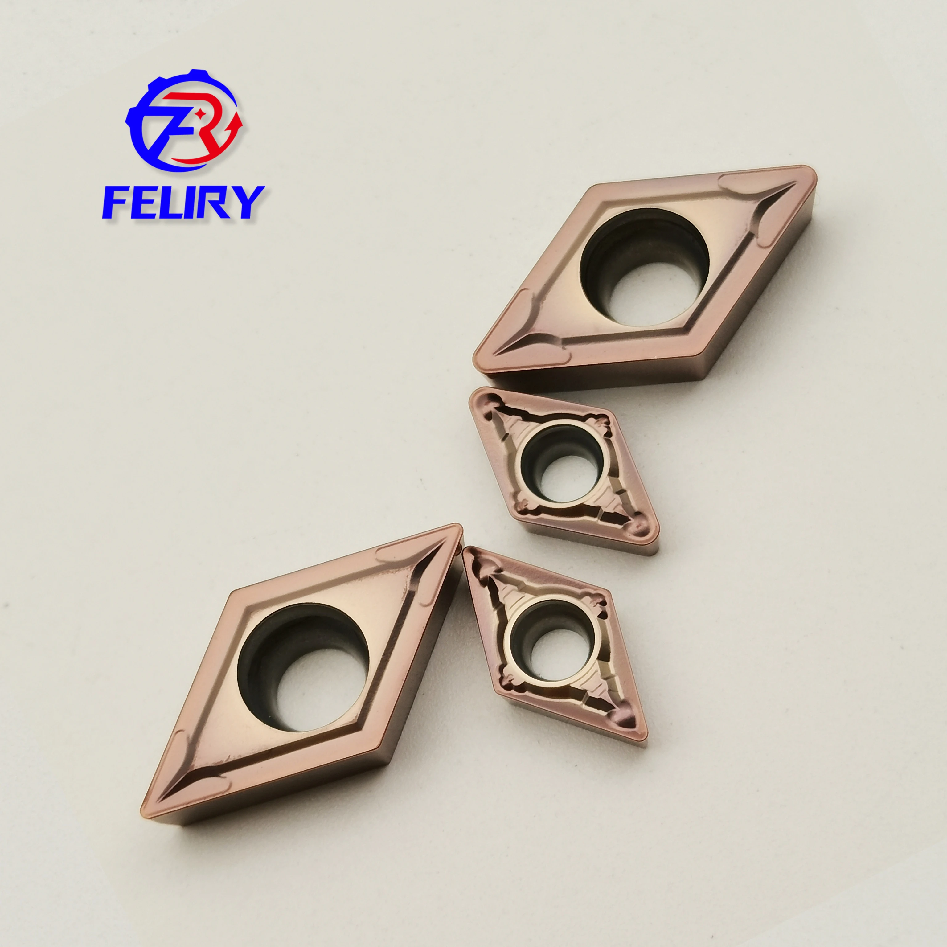 

High-quality hard alloy cutting tools DCMT070204 DCMT070208 DCMT11T304 DCMT11T308-MV can be used to process stainless steel DCMT