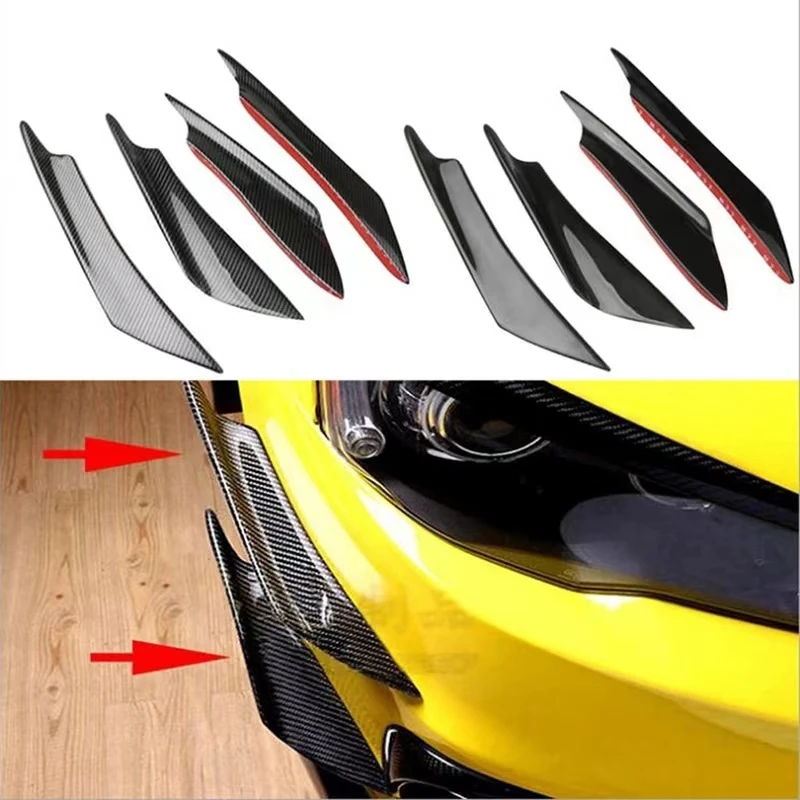 Car Front Body Spoiler Diffuser Splitter Accessories For Mitsubishi lancer outlander ASX pajero 2 Canter Carisma Challenger