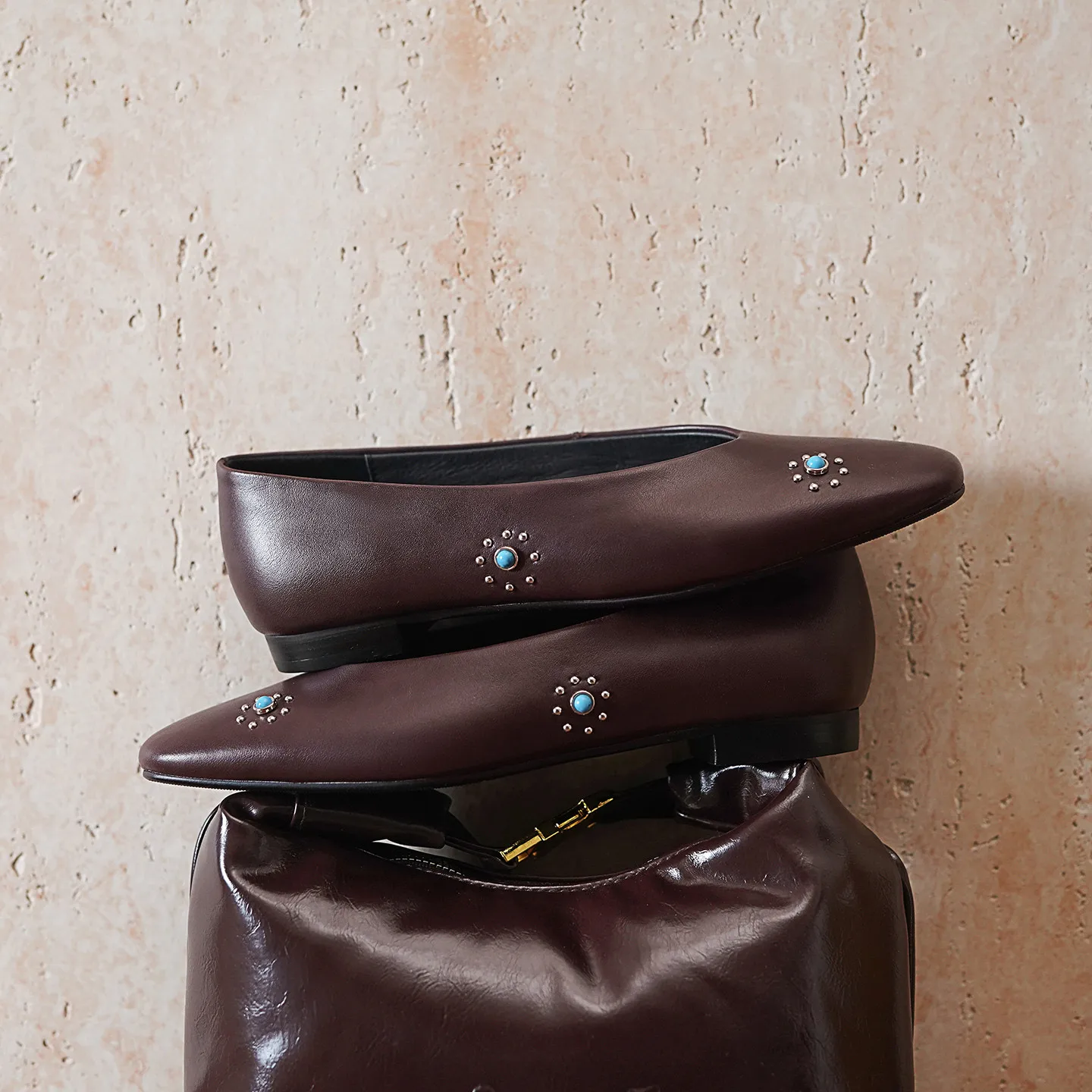 

MKKHOU модная женская обувь, новая обувь высокого качества из натуральной кожи, туфли на плоской подошве с круглой головкой и неглубоким носком, легкая обувь