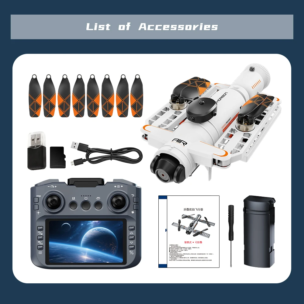 

Drone Professional 8K Drone RC Helicopter FPV Dron with 4K Camera Aerial Photography Obstacle Avoidance Mini Toys Quadcopter