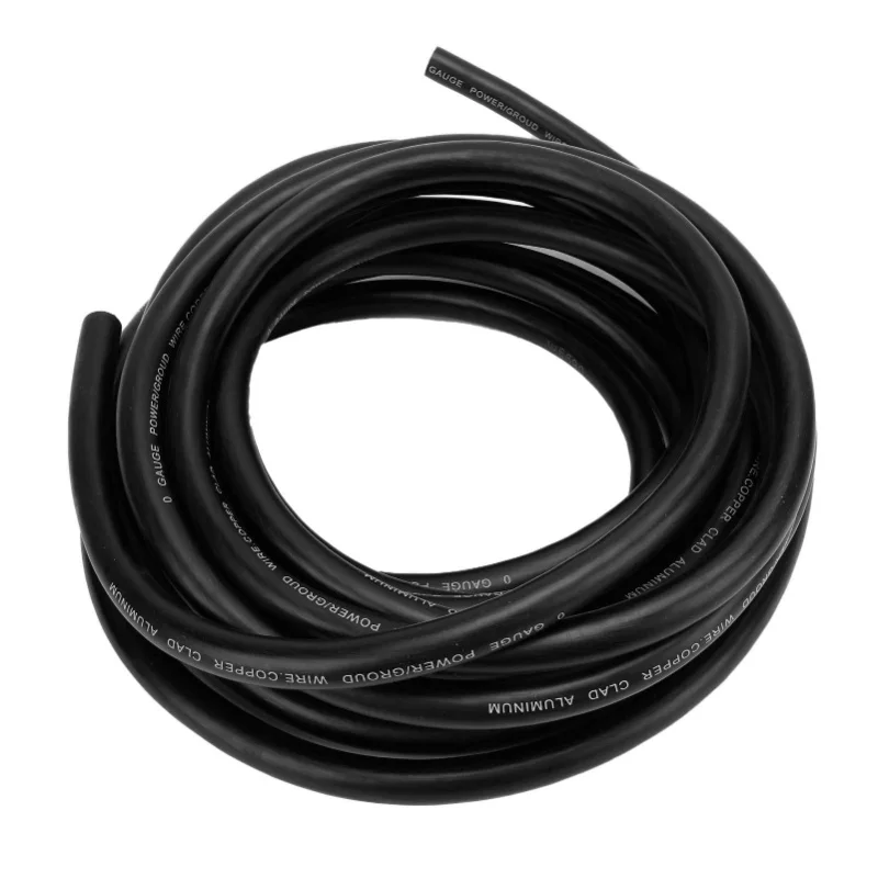 

1 Gauge AWG Automotive Wire 25ft Versatile Flexible Easy Installation CCA Car Power Ground Battery Cable For Radio Lighting
