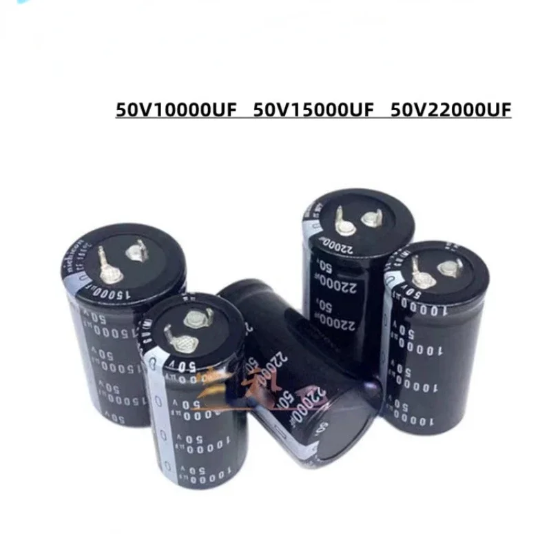 DIXSG (1pcs) Brand new nichicon 50V10000UF electrolytic capacitor 50v15000uf 50V22000UF original capacitor 50v