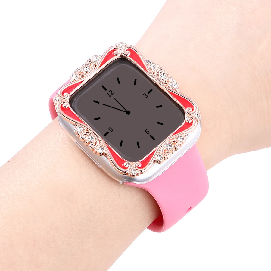 Hot Protective Watch Case For Apple Watch Accessory Colored Metal Frame Provides Shock-proof Protection For Iwatch Series 9 8 7