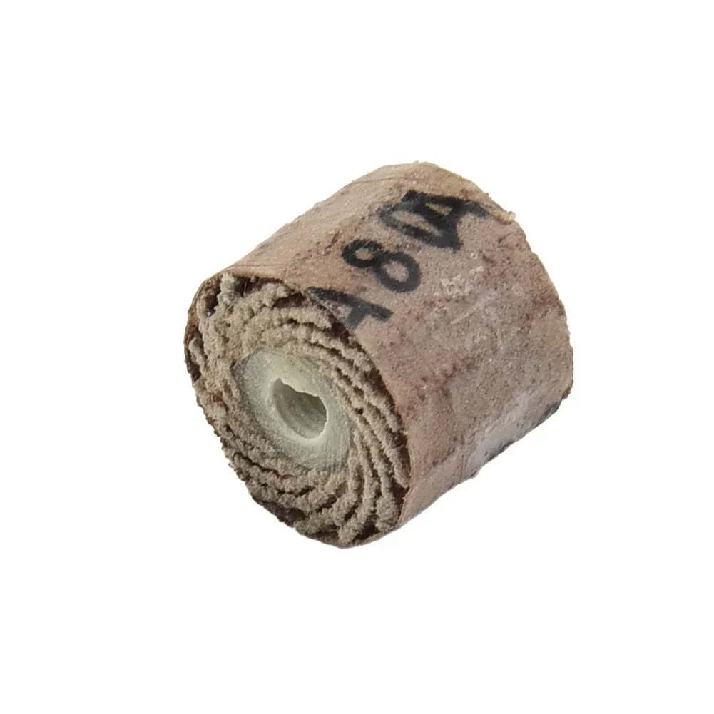 10PCS Disco Ruota Lamellare + 1 Mandrino Rettifica Levigatura Trapano Abrasivo Carta Vetrata Strumento 80-600 Grana Lucidatura Strumenti di