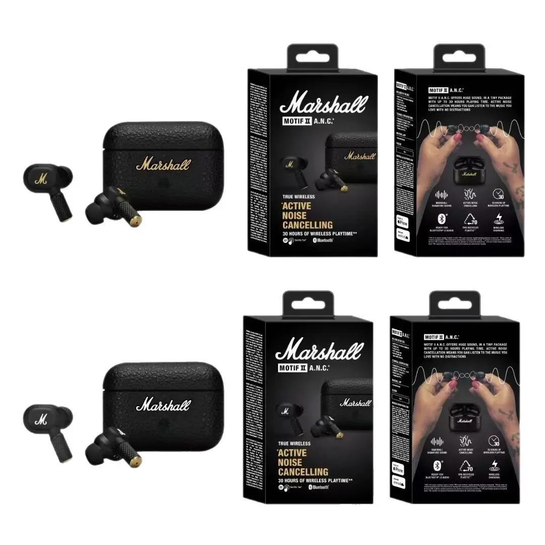 Рисунок 4 - НОВЫЕ наушники Marshall MOTIF II ANC True Bluetooth 5