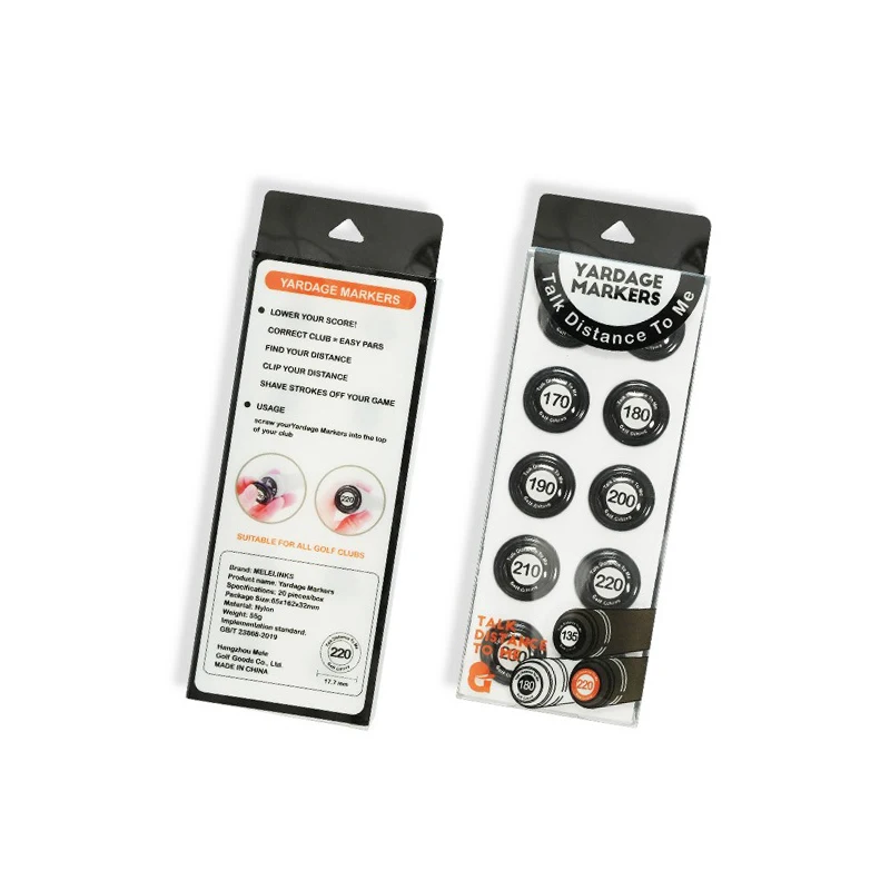 20 قطعة/المجموعة/مجموعة علامة كرة الجولف لنوادي الجولف علامة تعرف على مسافةك مناسبة لجميع مقابض النادي زيادة مساعدات التدريب على نقاط الجولف #6