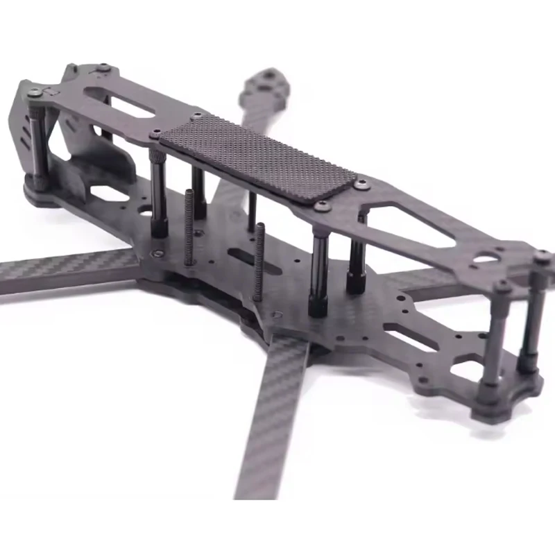 Mark4 7" frame 295 mm wielbasis - 20x20/30x30 stapel- en HD-camerabevestigingen voor FP Drone Frame Kit met groot bereik