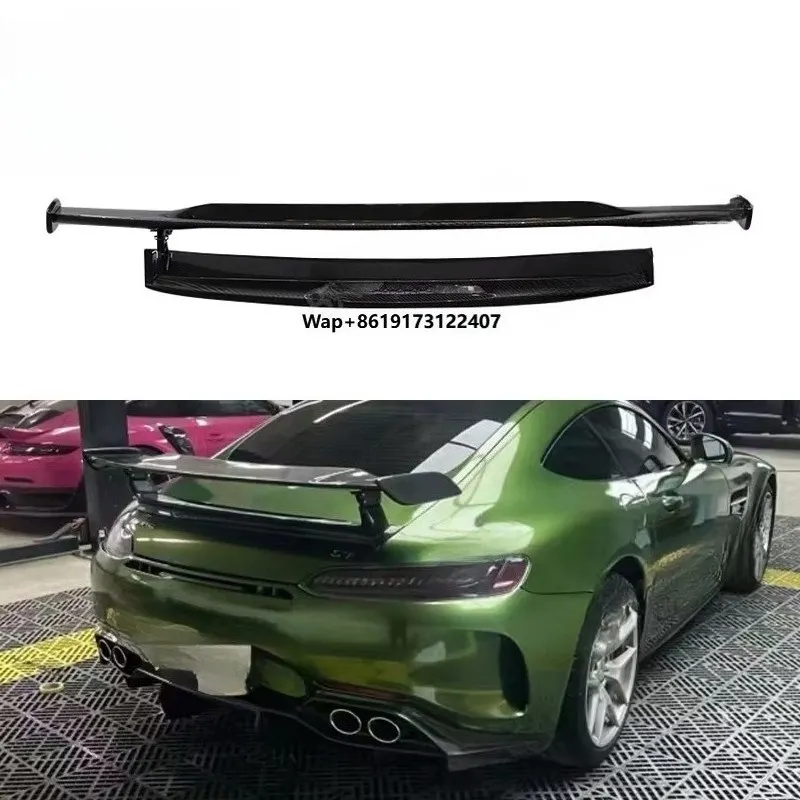 

High Quality Carbon Fiber Tail Wing Rear Spoiler for PRO 2015-2022 Car Body Accessories