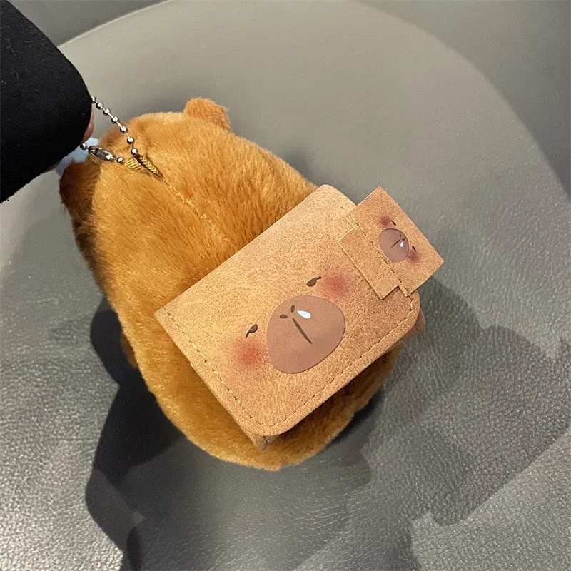 Original Cute Capybara Airpods Case Plush Y2K Decoration Customized  Cover for Airpods Pro Bluetooth Headset Accessories Gifts