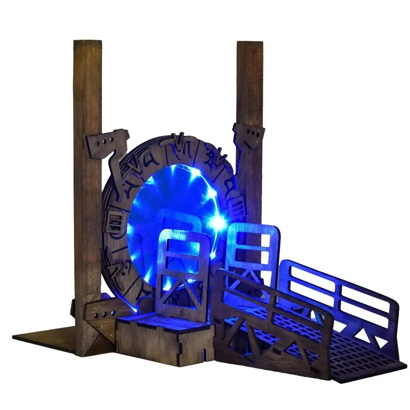 Stargates Bookend Galaxy Gate Bookends Creatives Cross-Border Time Tunnel Magical Portal Bookends For Office Book Shelf