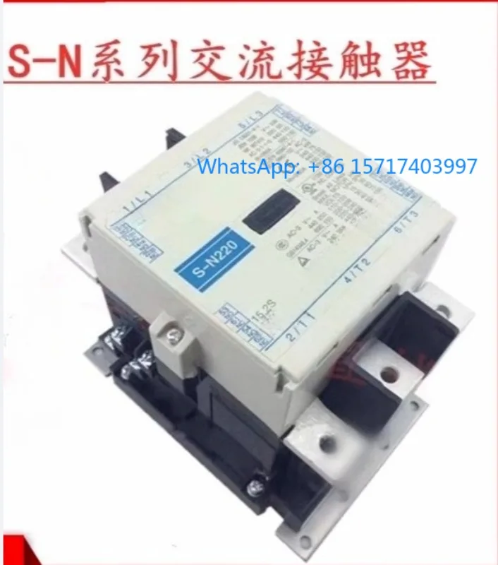 Contactor de CA Original S-N125 N150 N180 N220 N300 N400 220V contactor de CA