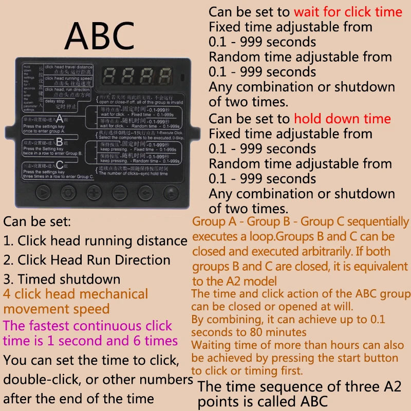 Computer Keyboard Auto Clicker Device Mouse Automatic Random Temporarily leave AFK Game Prevent offline Physical Click Hang up