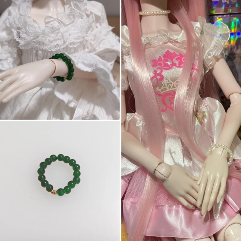 

Fashion Handmade Doll Jewelry for 1/3 BJD Doll Bracelet Necklace Daily Dress Up Doll Clothes Decoration Accessory DIY Girl Gift