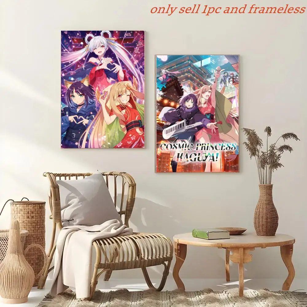 Japanese Comics C-Cosmic Princess Kaguya! Poster Poster Painting And Print Wall Art Picture For Home Room Decor Gifts