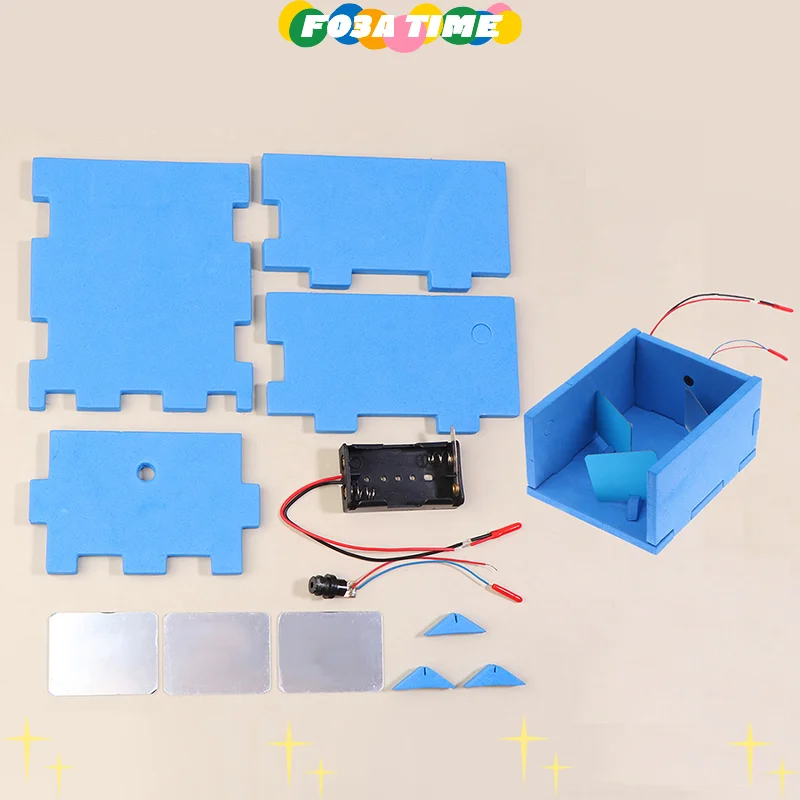 

Пластиковые научные образовательные физические эксперименты с преломлением света, игрушка для экспериментов, научные наборы «сделай сам» для детей старше 3 лет